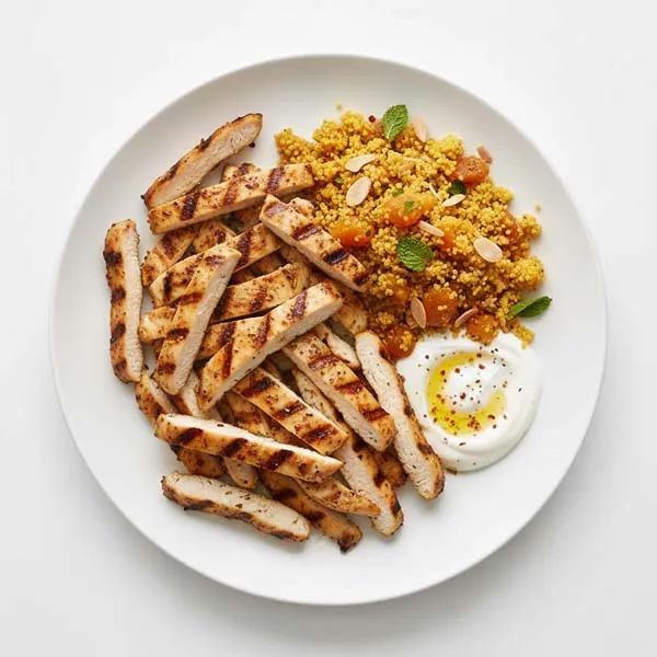 Yogurt Marinated Ras El Hanout Chicken